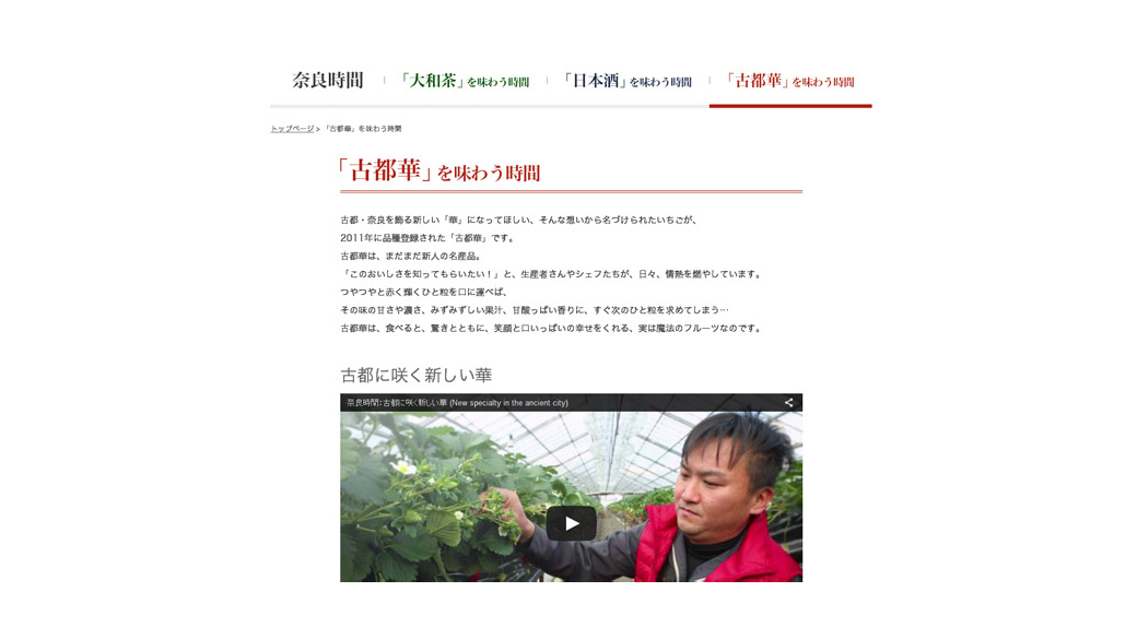 奈良時間特産品ブランドサイト